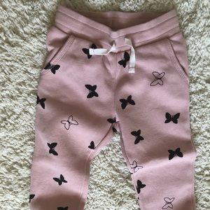2 pairs sweat pants for toddler baby girl